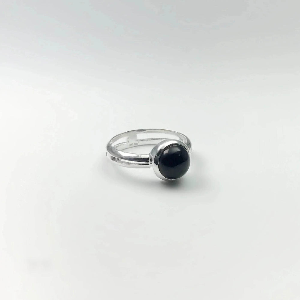 Black Onyx Ring-Rocks and Gems Canada