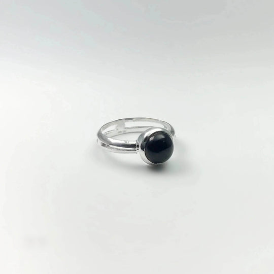 Black Onyx Ring-Rocks and Gems Canada