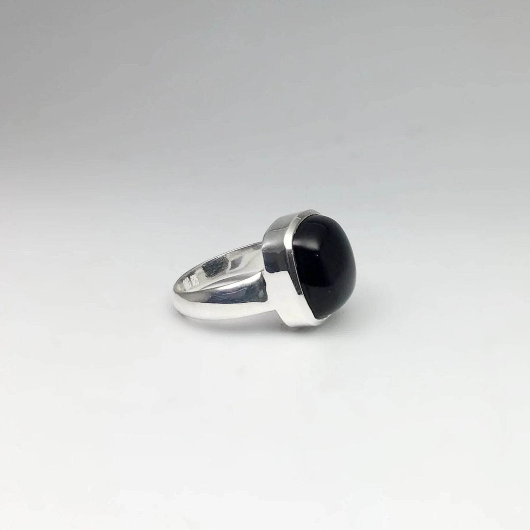 Black Onyx Ring-Rocks and Gems Canada