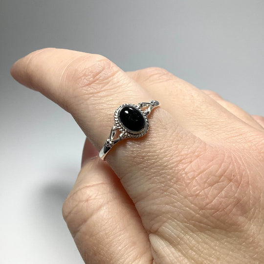 Black Onyx Ring-Rocks and Gems Canada