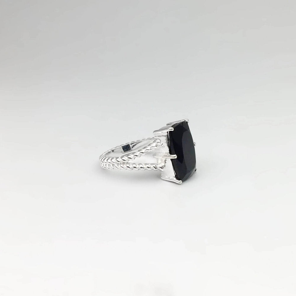 Black Onyx Ring-Rocks and Gems Canada