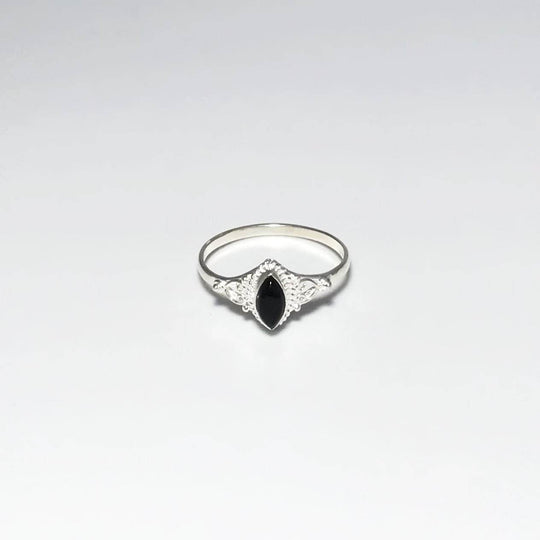 Black Onyx Ring-Rocks and Gems Canada