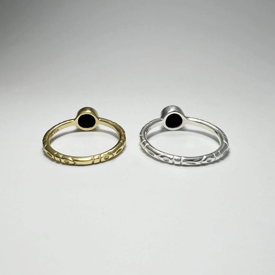 Black Onyx Ring-Rocks and Gems Canada