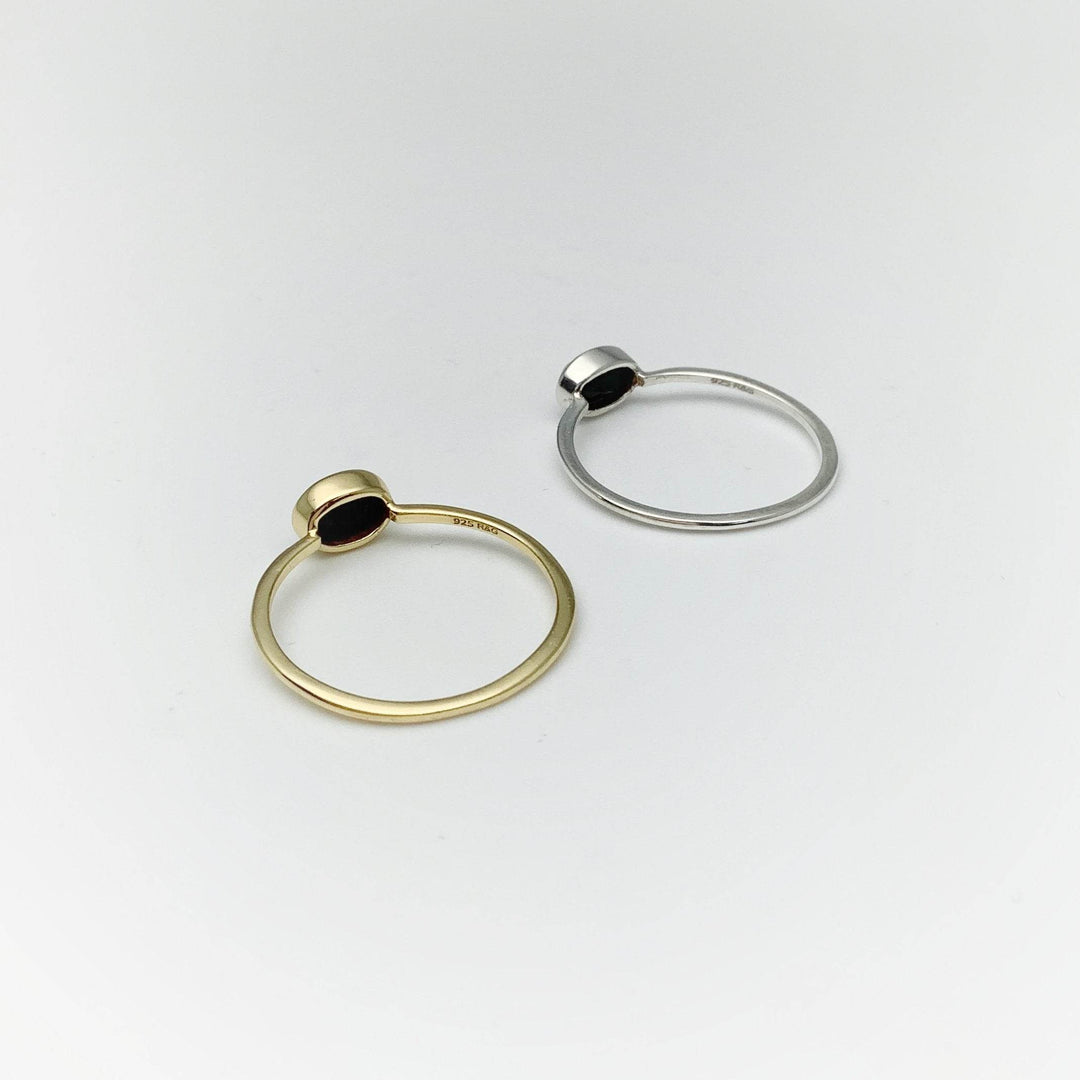 Black Onyx Ring-Rocks and Gems Canada