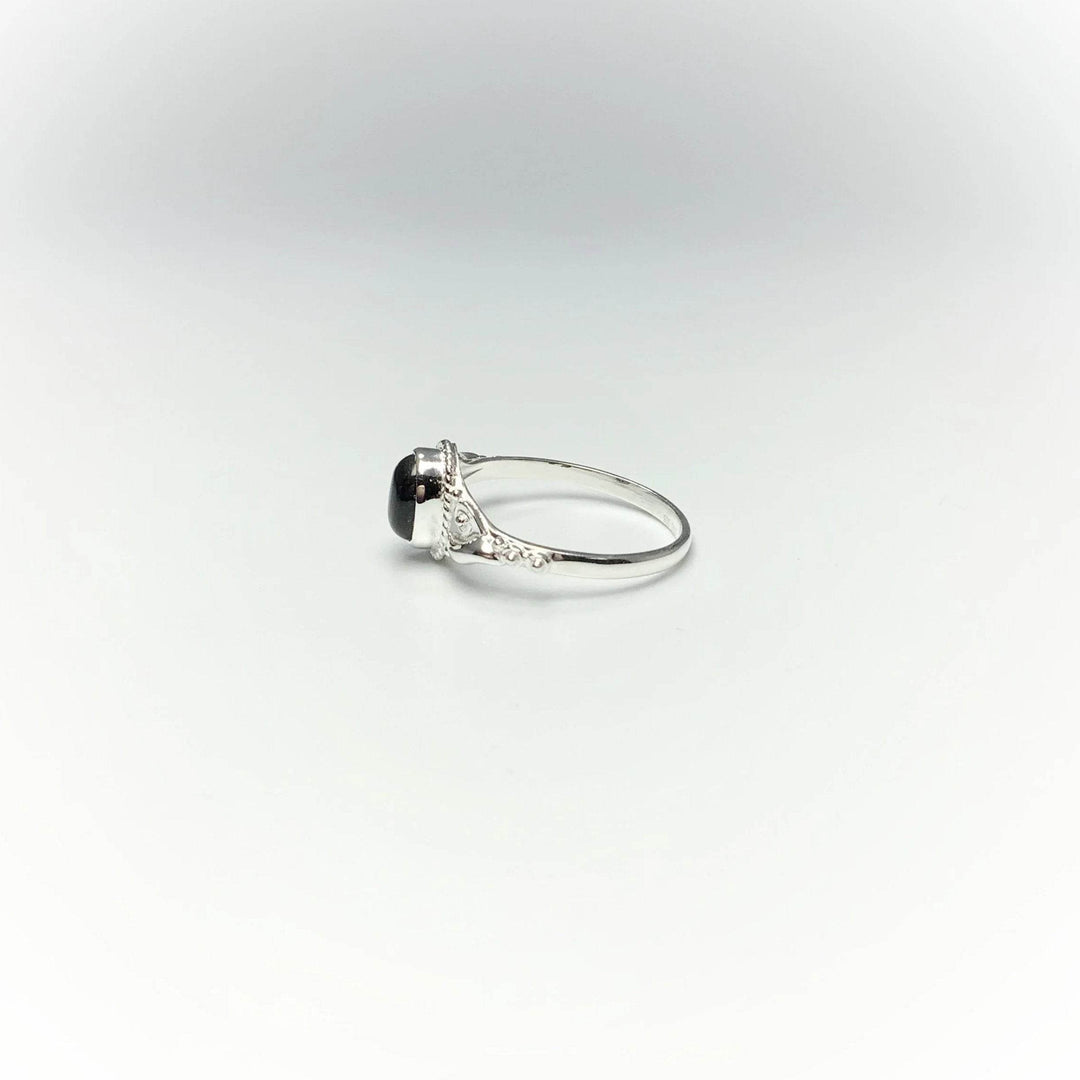 Black Onyx Ring-Rocks and Gems Canada