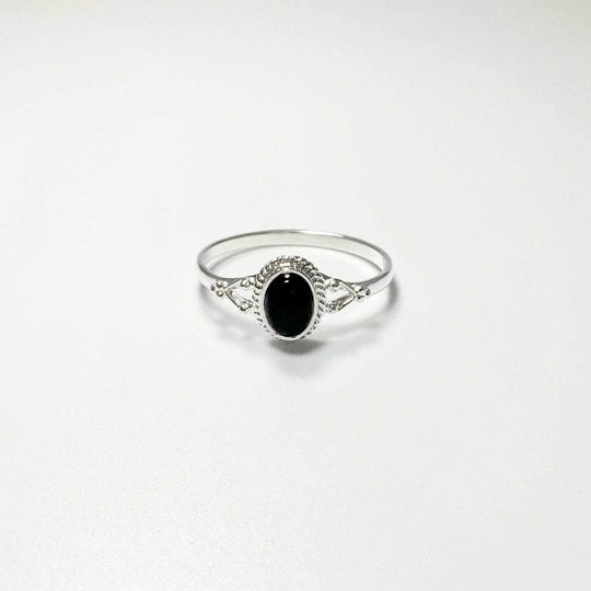 Black Onyx Ring-Rocks and Gems Canada