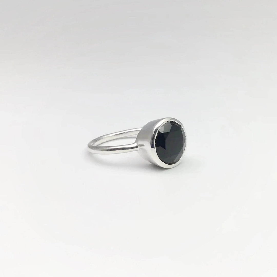 Black Onyx Ring-Rocks and Gems Canada