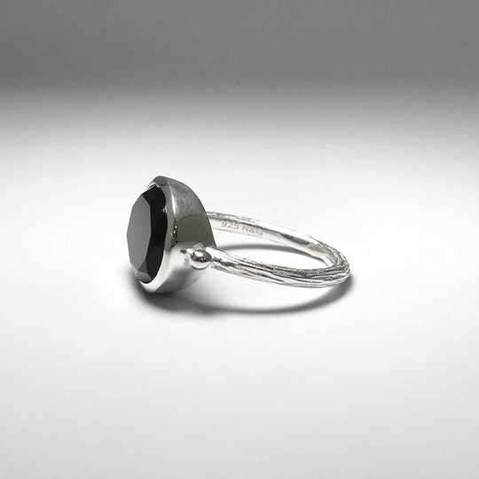Black Onyx Ring-Rocks and Gems Canada