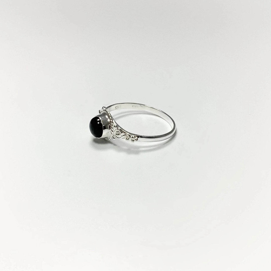 Black Onyx Ring-Rocks and Gems Canada