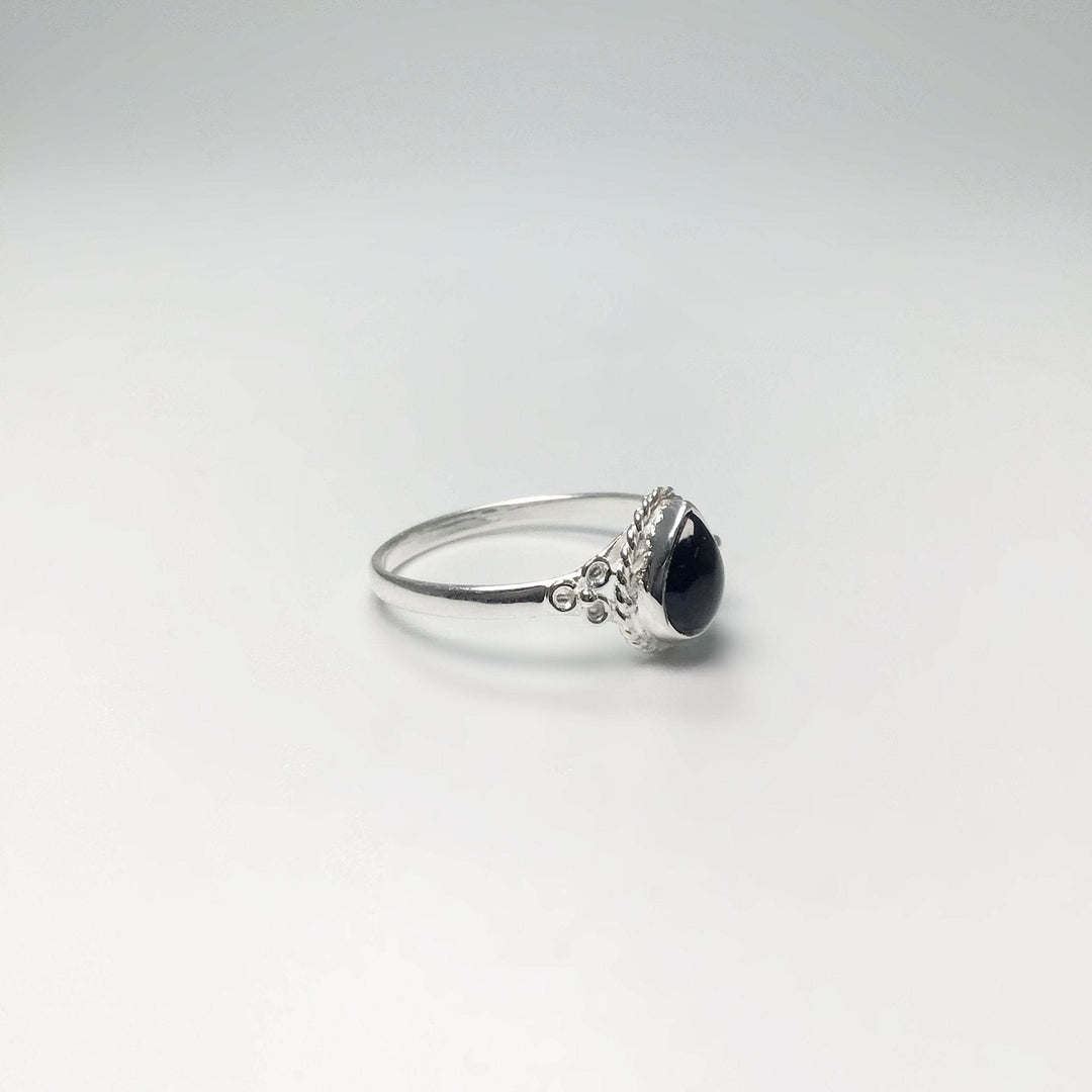 Black Onyx Ring-Rocks and Gems Canada