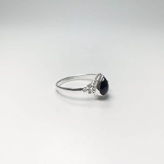 Black Onyx Ring-Rocks and Gems Canada