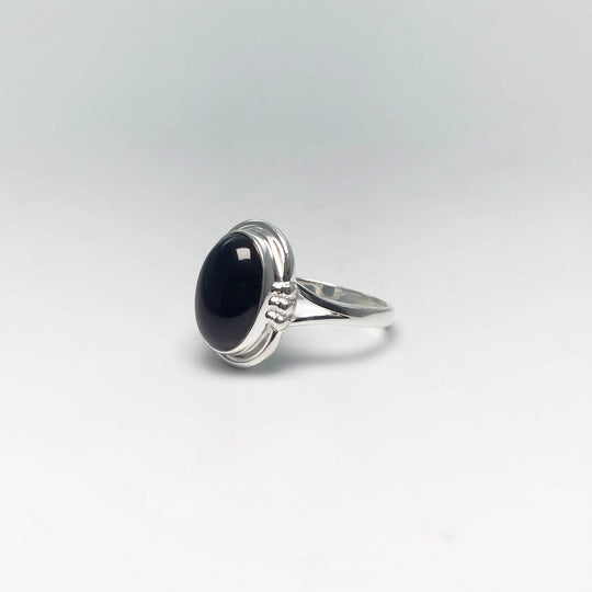 Black Onyx Ring-Rocks and Gems Canada