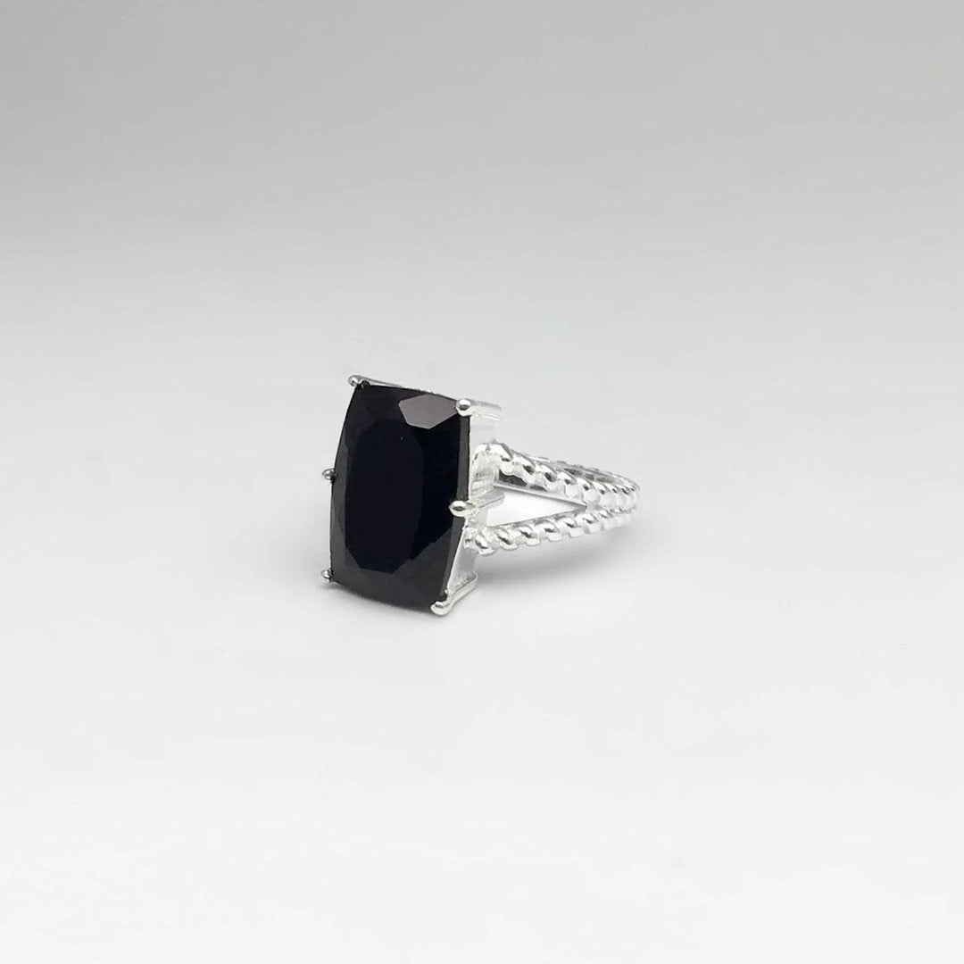 Black Onyx Ring-Rocks and Gems Canada