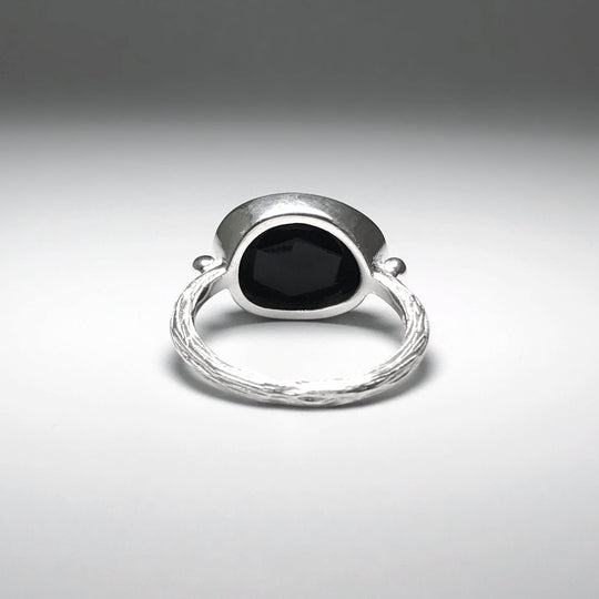 Black Onyx Ring-Rocks and Gems Canada