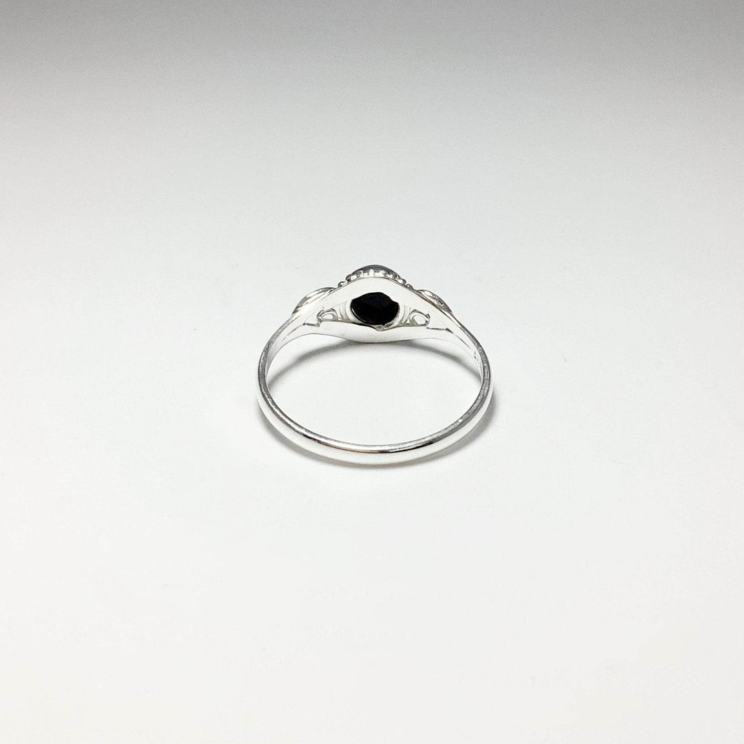 Black Onyx Ring-Rocks and Gems Canada