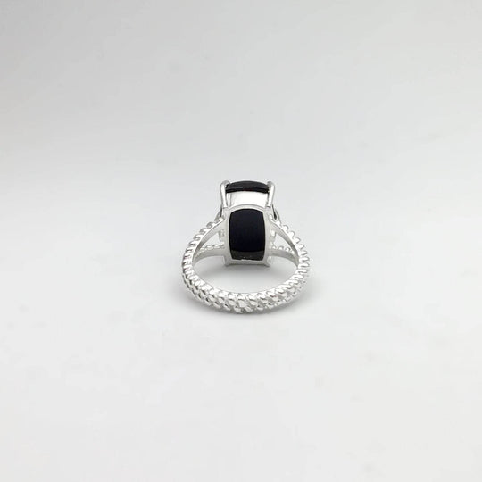Black Onyx Ring-Rocks and Gems Canada
