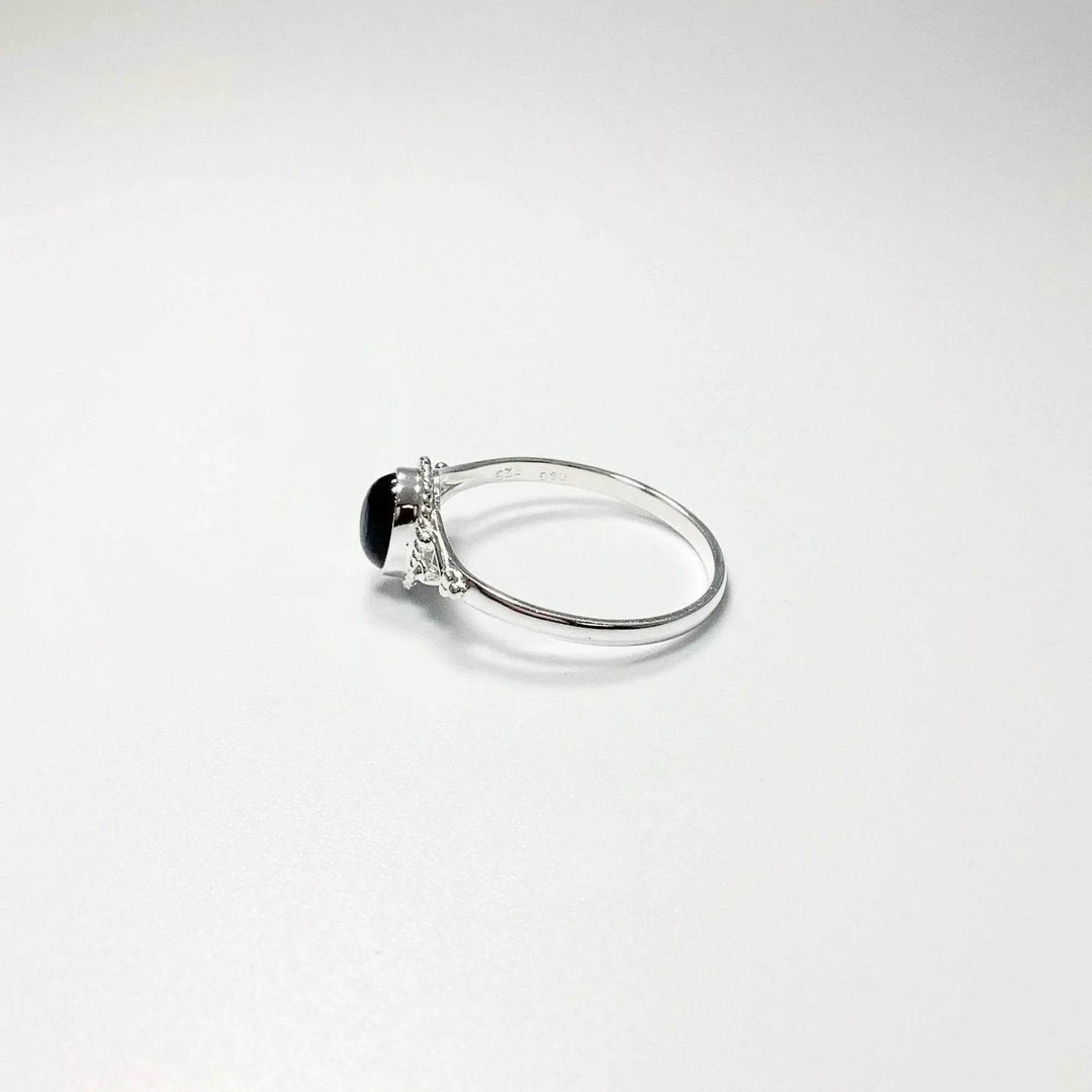 Black Onyx Ring-Rocks and Gems Canada