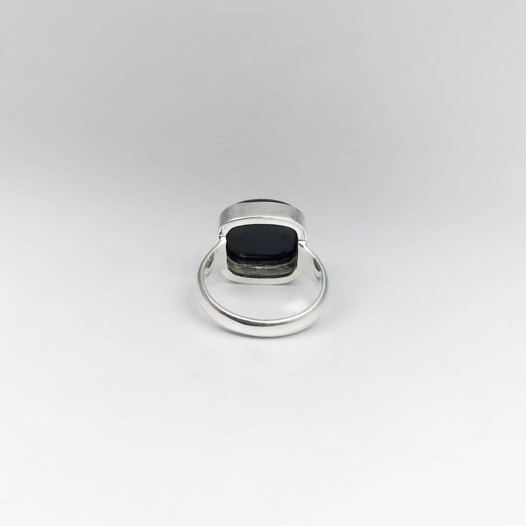 Black Onyx Ring-Rocks and Gems Canada
