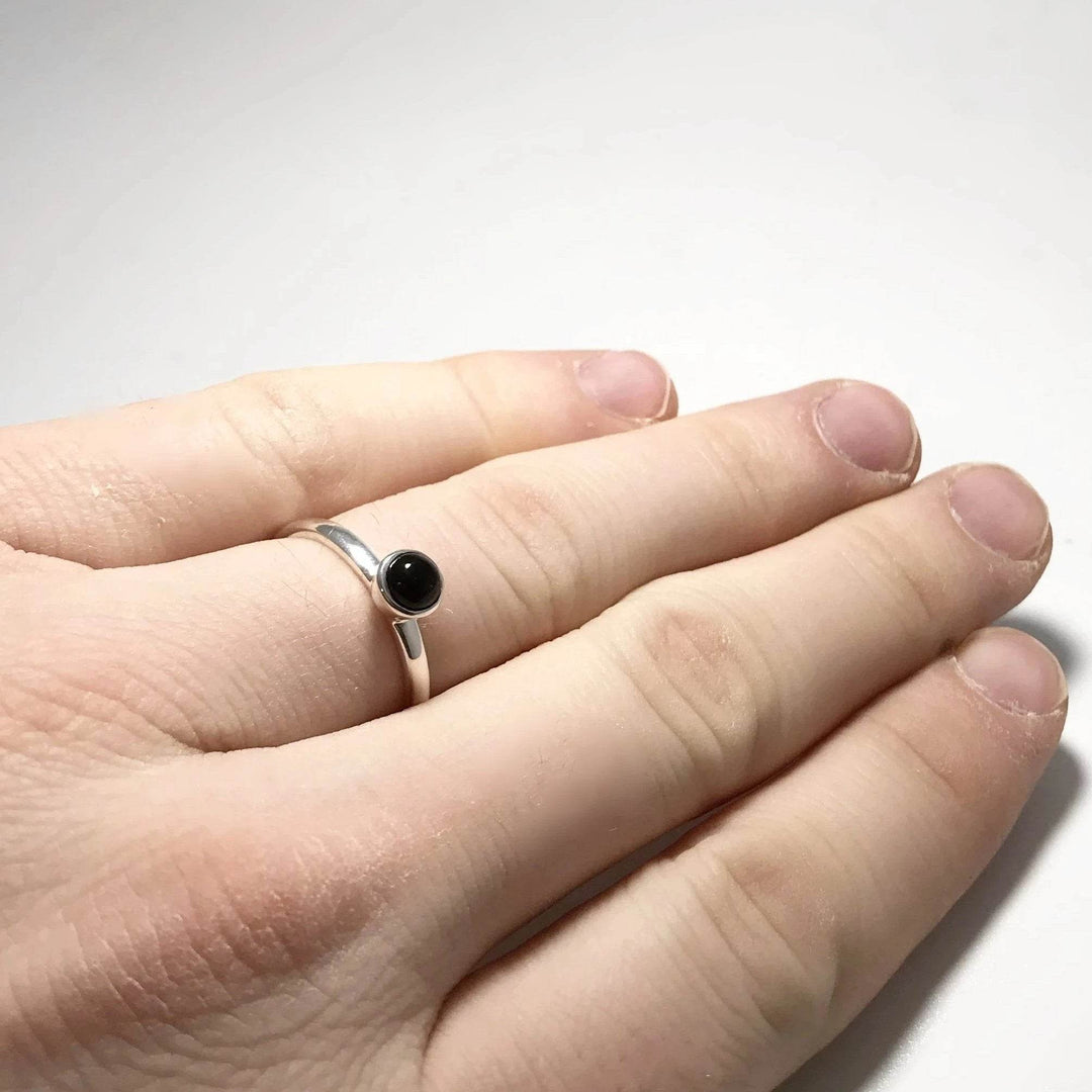 Black Onyx Ring-Rocks and Gems Canada