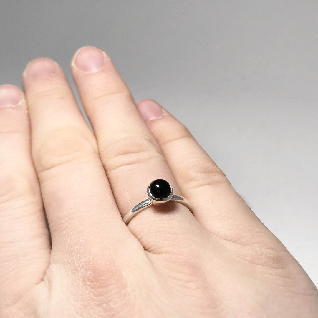 Black Onyx Ring-Rocks and Gems Canada