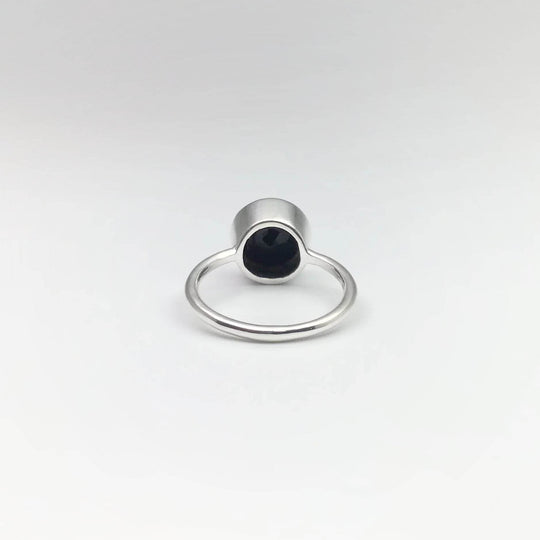 Black Onyx Ring-Rocks and Gems Canada