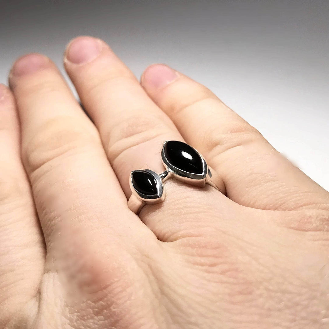Black Onyx Ring-Rocks and Gems Canada