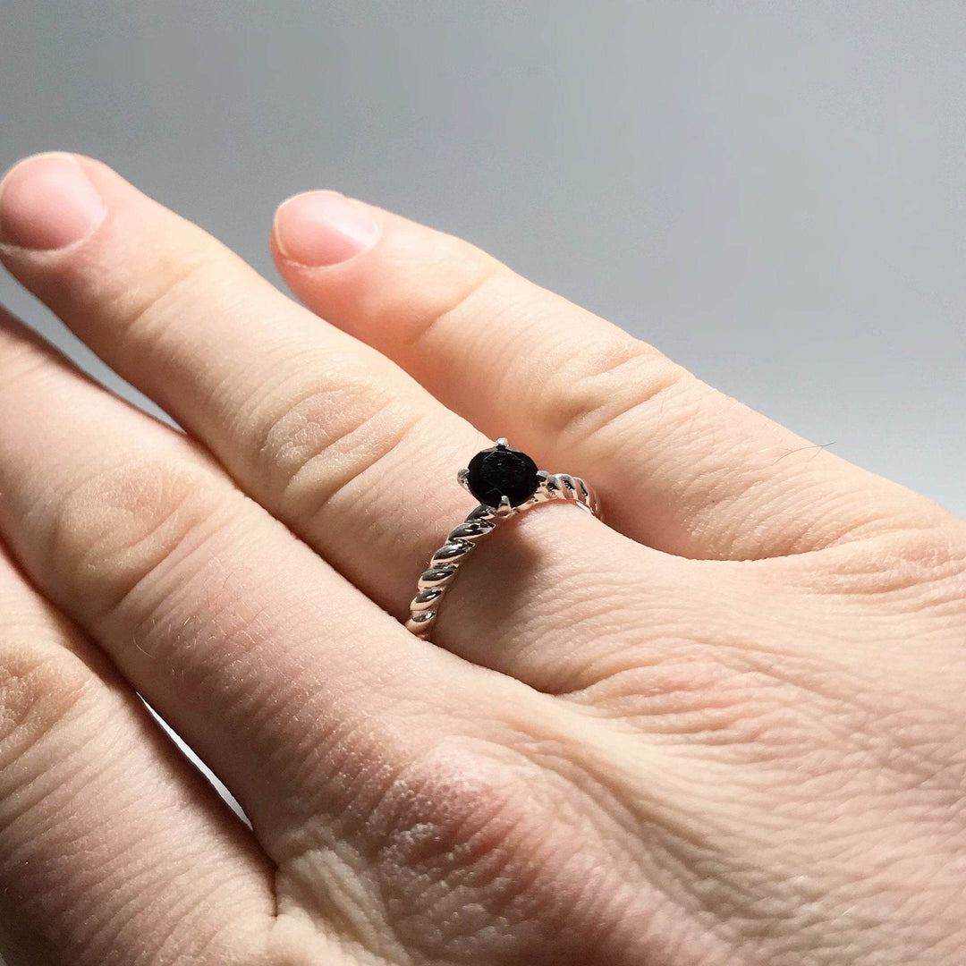 Black Onyx Ring-Rocks and Gems Canada