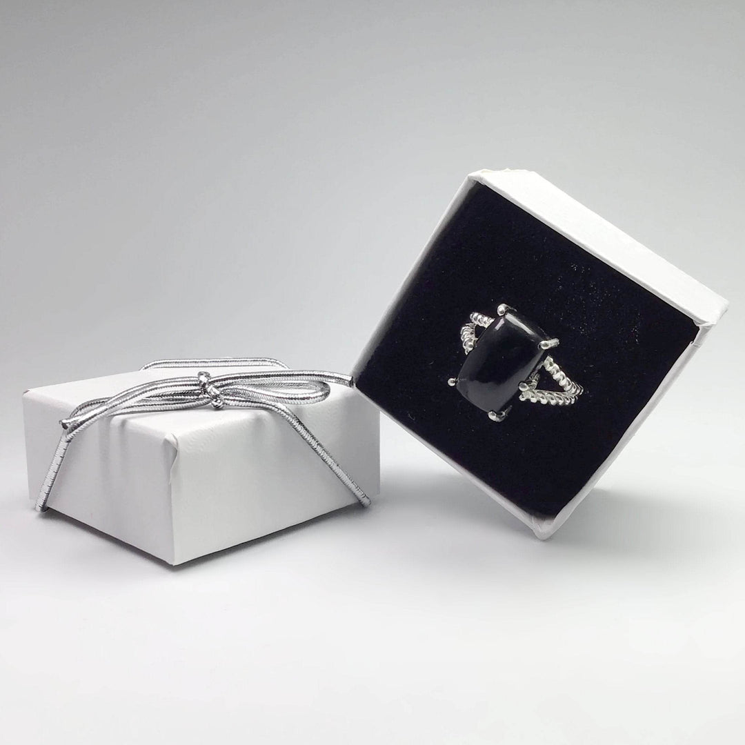 Black Onyx Ring-Rocks and Gems Canada