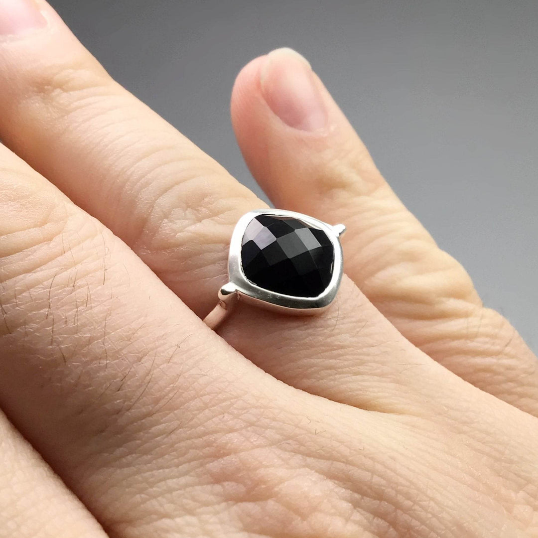 Black Onyx Ring-Rocks and Gems Canada