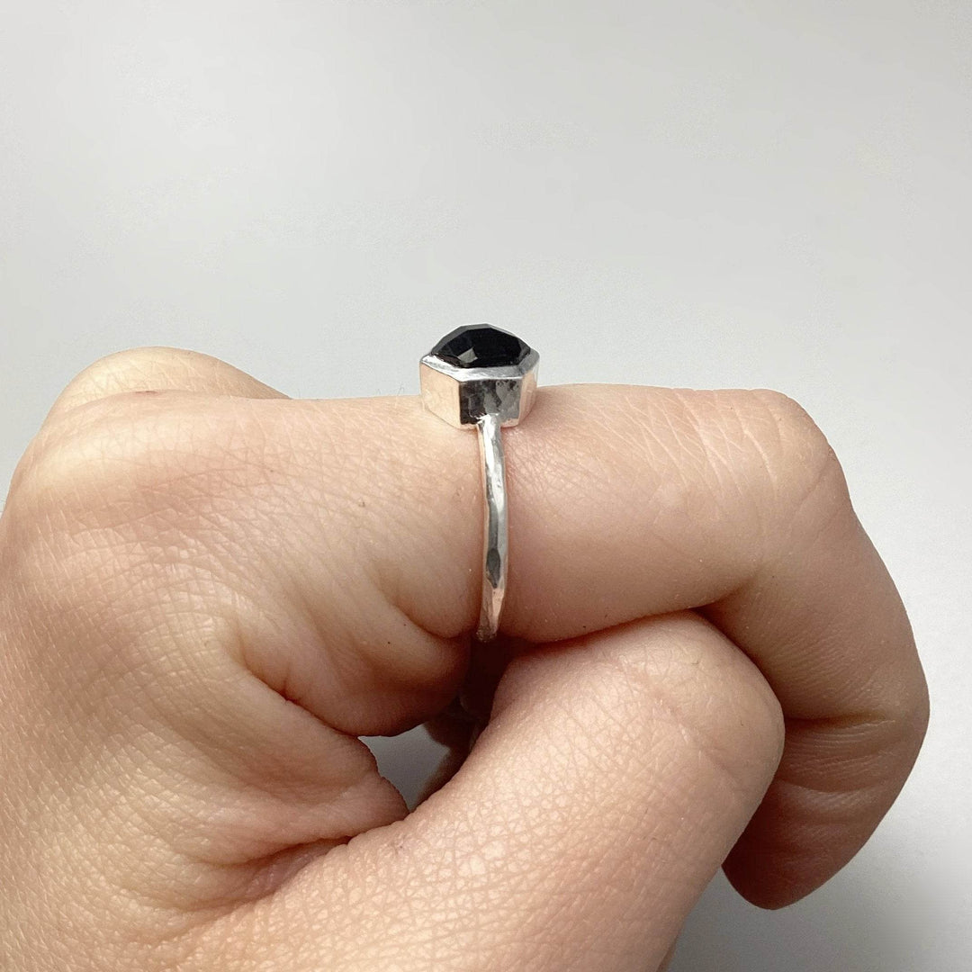 Black Onyx Ring-Rocks and Gems Canada