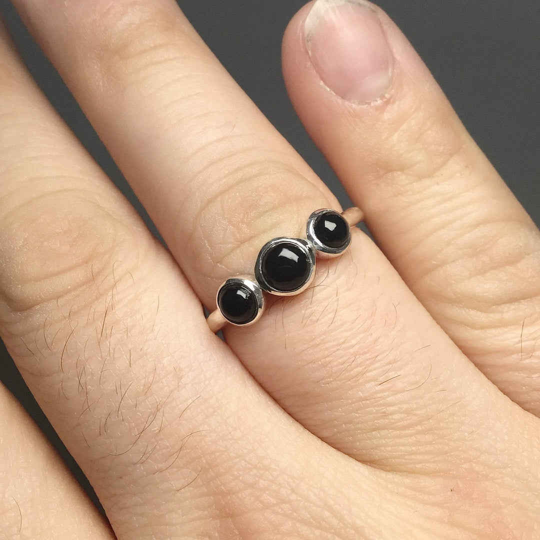 Black Onyx Ring-Rocks and Gems Canada