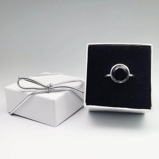 Black Onyx Ring-Rocks and Gems Canada