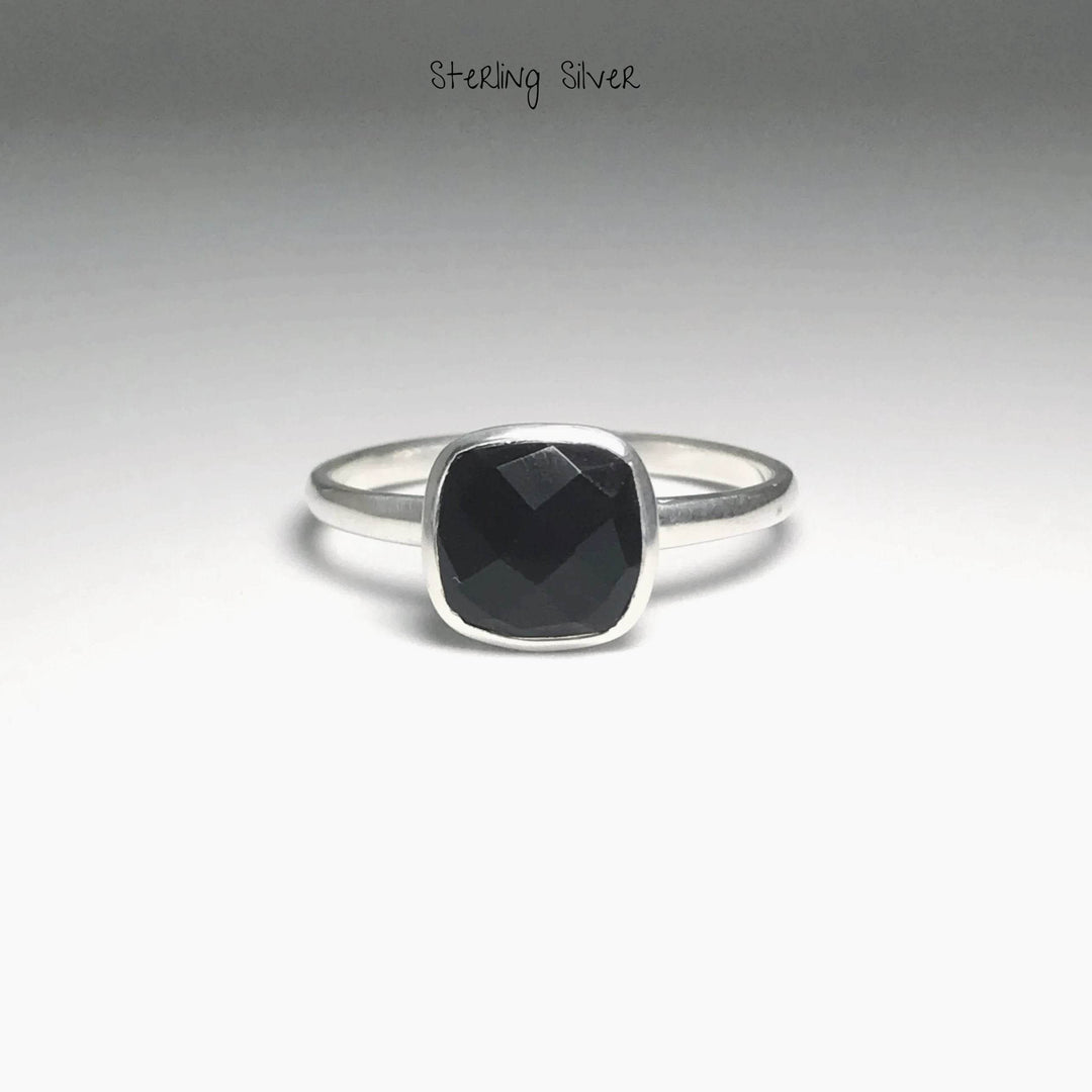Black Onyx Ring-Rocks and Gems Canada