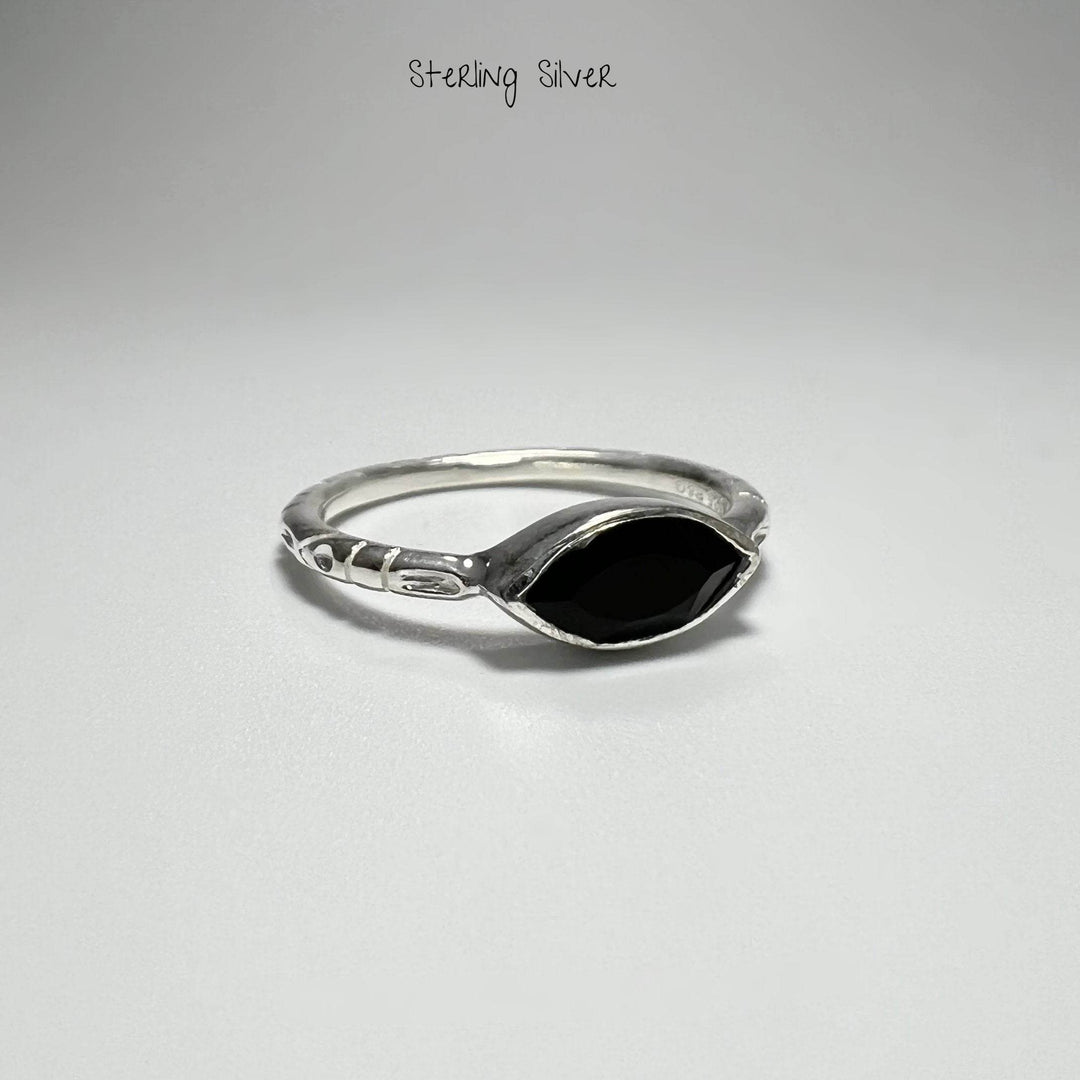 Black Onyx Ring-Rocks and Gems Canada