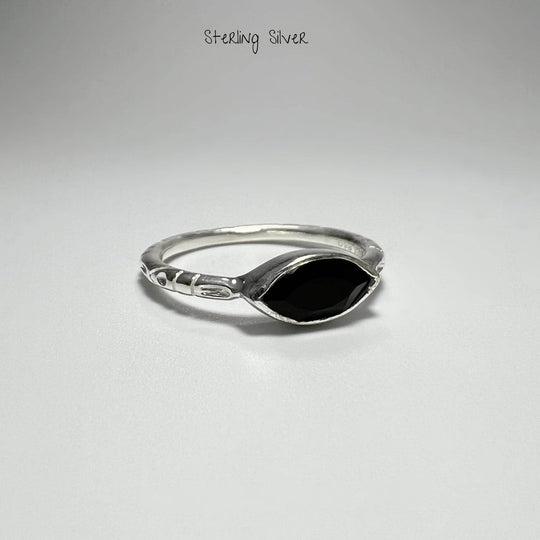 Black Onyx Ring-Rocks and Gems Canada