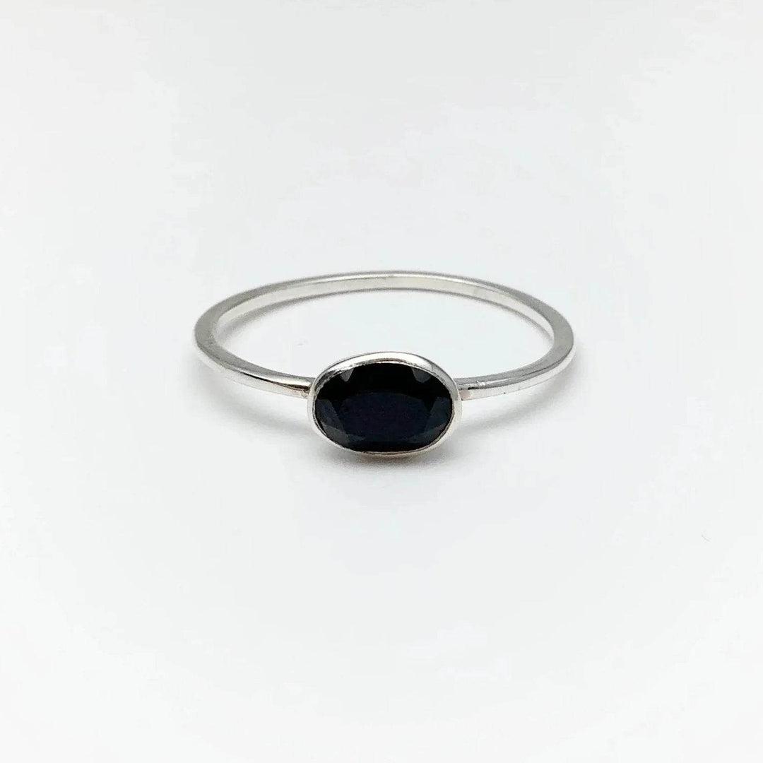 Black Onyx Ring-Rocks and Gems Canada