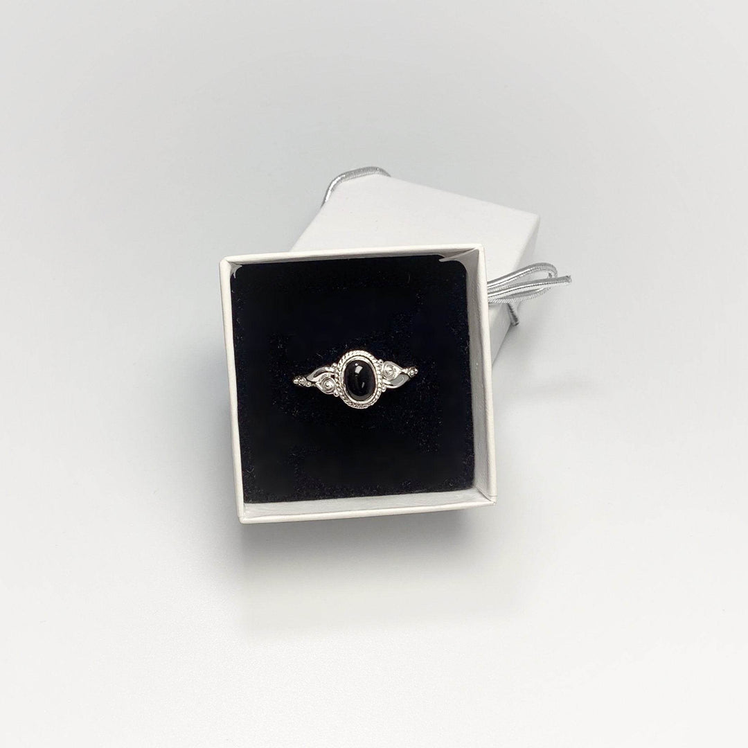 Black Onyx Ring-Rocks and Gems Canada