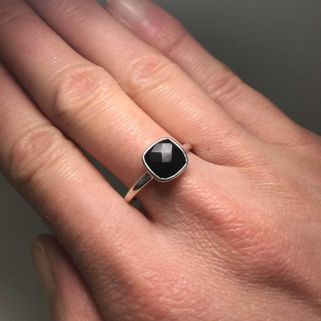 Black Onyx Ring-Rocks and Gems Canada