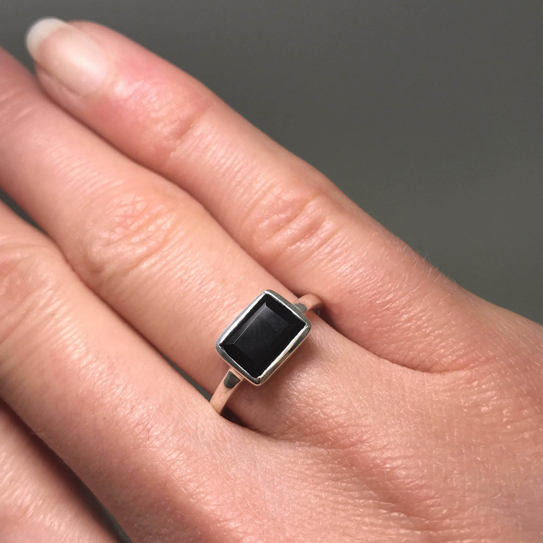 Black Onyx Ring-Rocks and Gems Canada