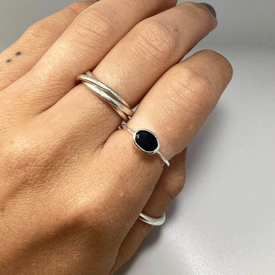 Black Onyx Ring-Rocks and Gems Canada