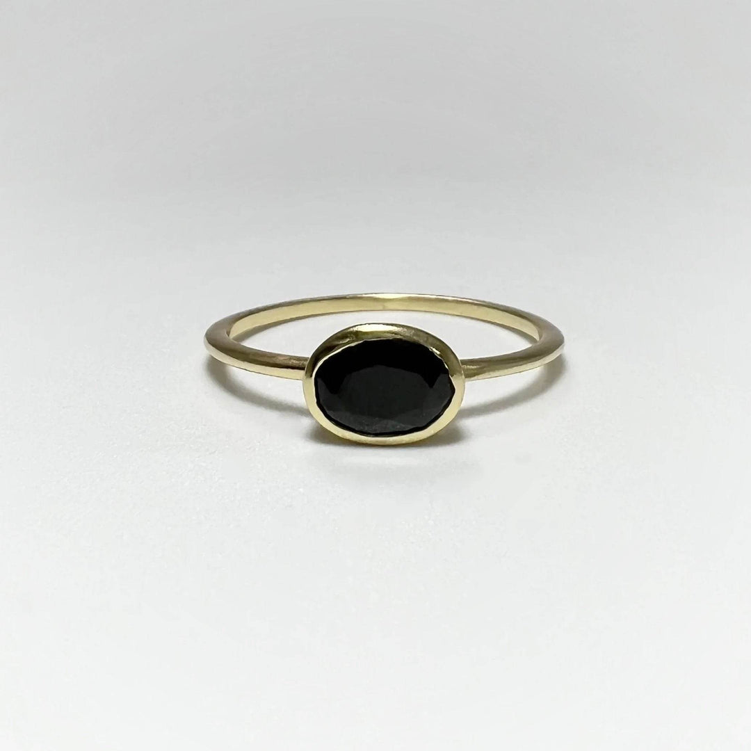Black Onyx Ring-Rocks and Gems Canada