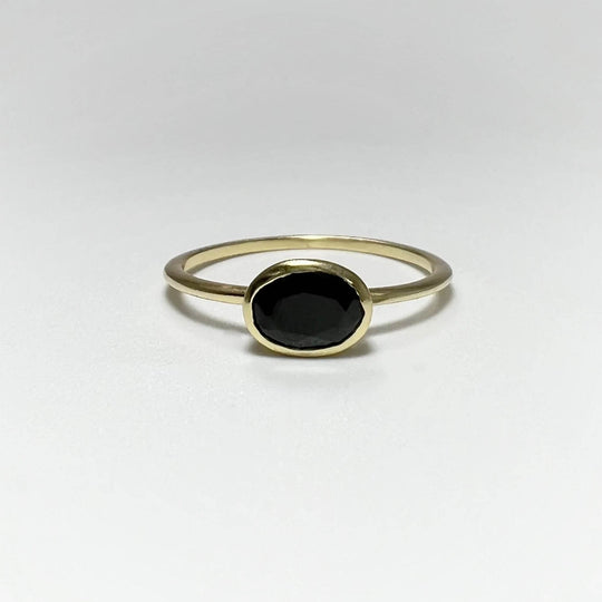 Black Onyx Ring-Rocks and Gems Canada