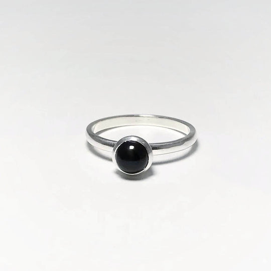 Black Onyx Ring-Rocks and Gems Canada