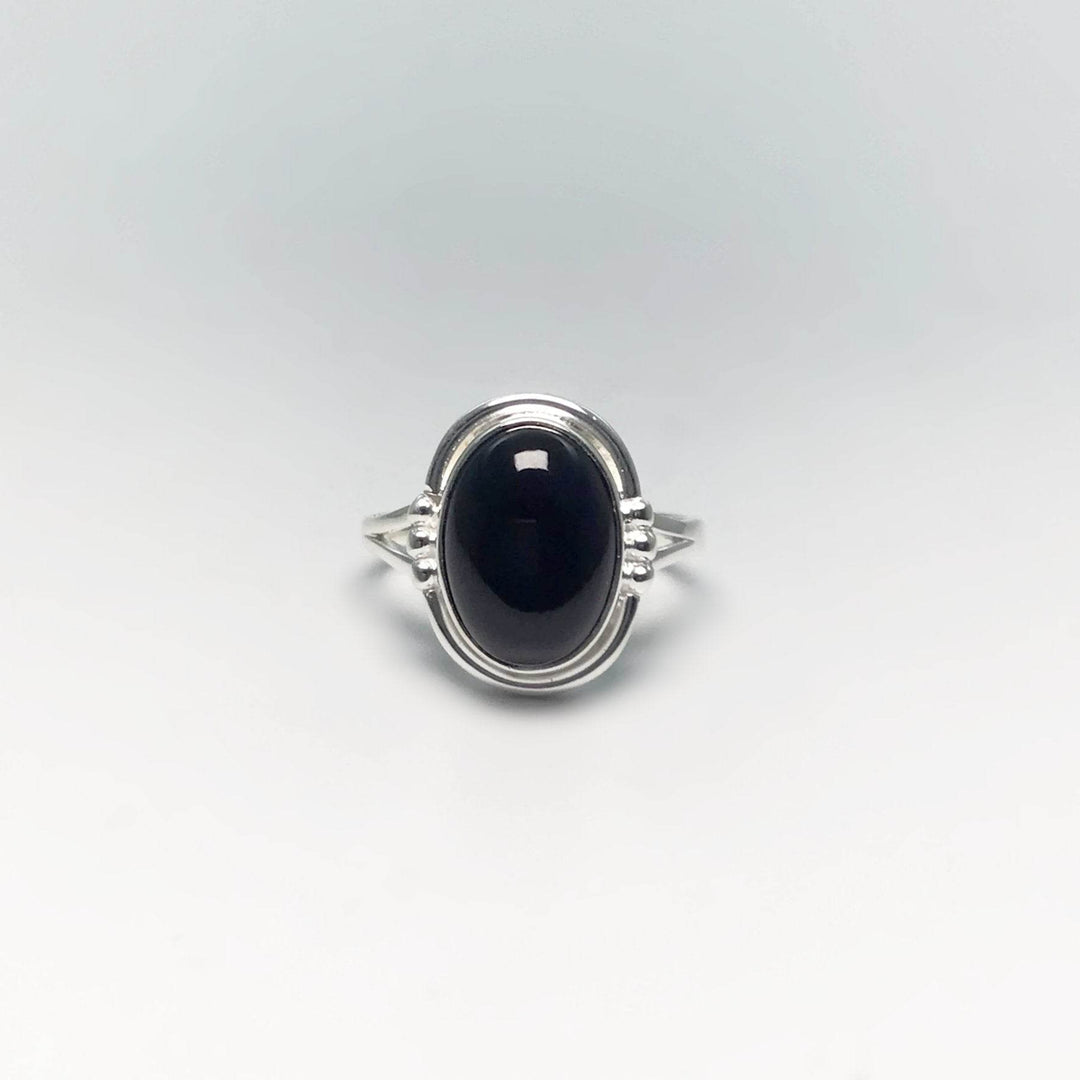 Black Onyx Ring-Rocks and Gems Canada