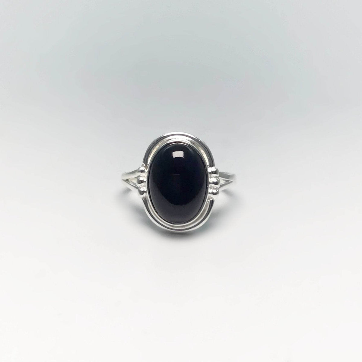 Black Onyx Ring-Rocks and Gems Canada
