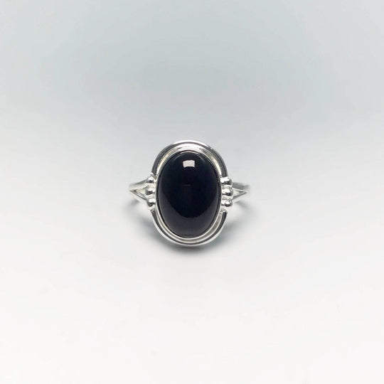 Black Onyx Ring-Rocks and Gems Canada