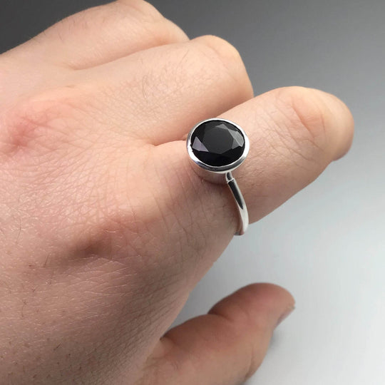 Black Onyx Ring-Rocks and Gems Canada