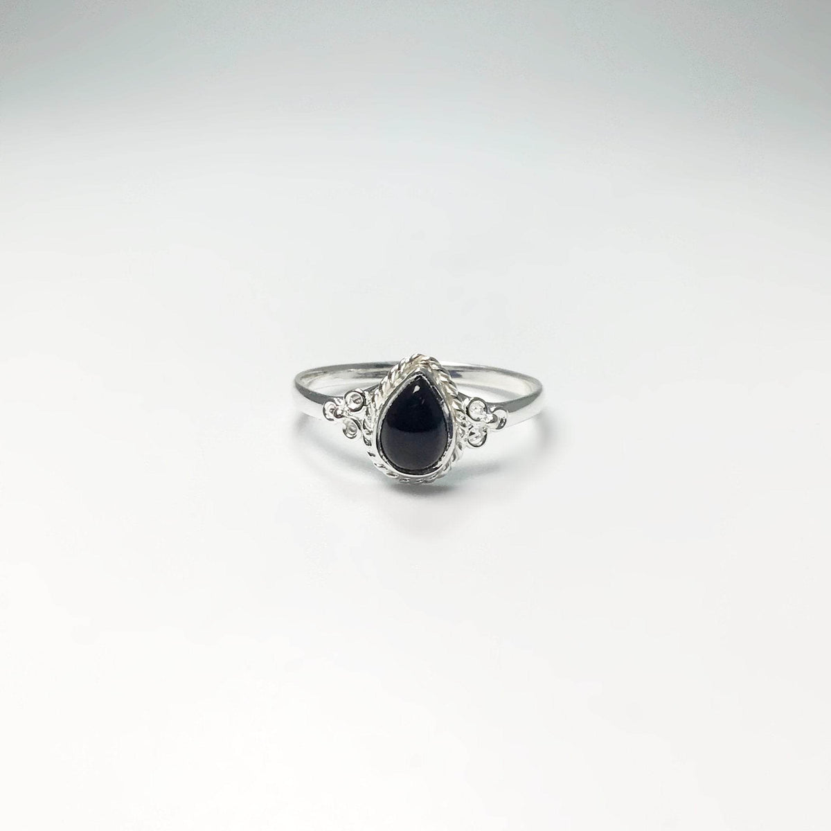Black Onyx Ring-Rocks and Gems Canada