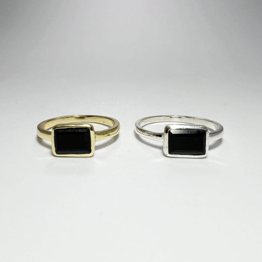 Black Onyx Ring-Rocks and Gems Canada