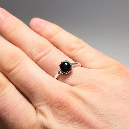 Black Onyx Ring-Rocks and Gems Canada